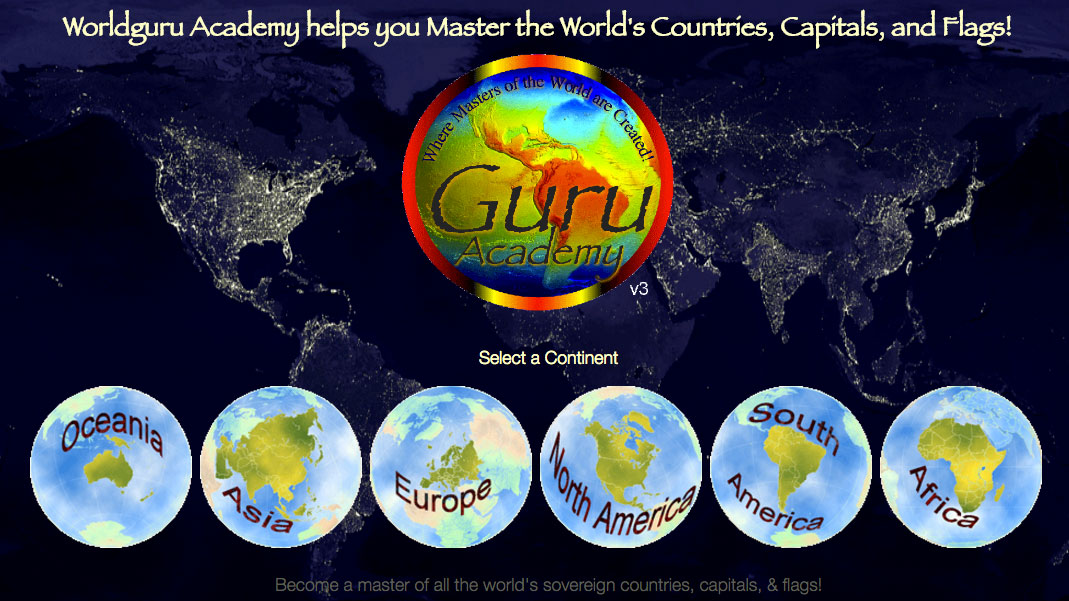 Image of Worldguru Academy's Home Page